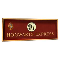 Noble Collection - HARRY POTTER - Natpis HOGWARTS 9 3/4 Cene
