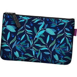 Bertoni Unisex's Pocket Cosmetic Bag Oleander Navy Blue Cene