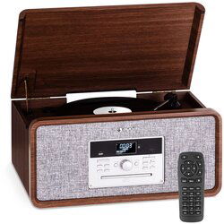 Auna Bella Ann, stereo sustav, gramofon, DAB+/UKW radio, USB, bluetooth Cijene