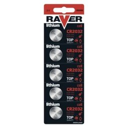 Raver gumbna baterija B7332, CR2032 Cene
