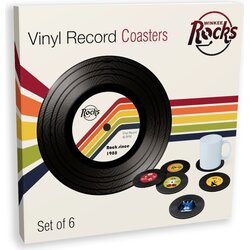 Winkee Vinyl Rock podstavki za kozarce - 1 kos Cene