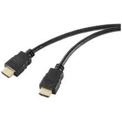 SpeaKa Professional HDMI priključni kabel HDMI A utikač, HDMI A utikač 5.00 m crna SP-10481300 Ultra HD (8K), PVC obloga HDMI kabel Cene