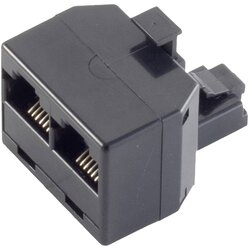 Shiverpeaks Western adapter [1x RJ11 vtič 6p4c - 2x RJ11 vtičnica 6p4c] črna, (20411172) Cene