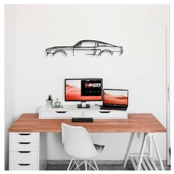 Wallity metalni ukras za zid 1967 ford mustang shelby GT500 Cene
