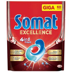 Somat Excellence 4u1 tablete za strojno pranje posuđa 60kom / XXL Cijene