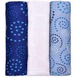 T-TOMI BIO Bamboo Diapers Spirales plenice iz blaga 70x70 cm 3 kos Cene