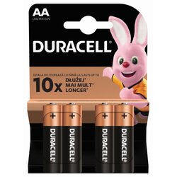 Duracell Baterije Basic AA LR6 (4 kosi, 1,5 V) Cene