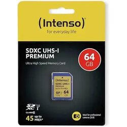 Sd Card Intenso 64GB UHS-I Premium 3421490 Cene