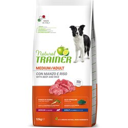 Natural trainer Nova Foods Trainer Natural Medium govedina, riž, ginseng - 12 kg Cene