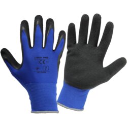 Lahti Pro ROKAVICE LATEX ČRNO-MODRE "11" 2XL, (20508687) Cene