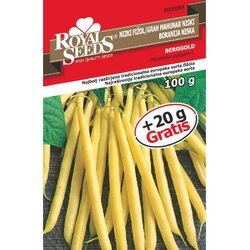 ROYAL SEEDS Seme nizki fižol (Royal Berggold, 100 g + 20 g) Cene
