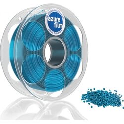 AzureFilm petg blue transparent, 1.75mm / 1000g Cene