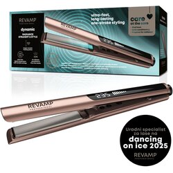 REVAMP DYNAMIC RADIANCE STRAIGHT & STYLE HAIR STRAIGHTENER ST-1900GD, (5000061279) Cene
