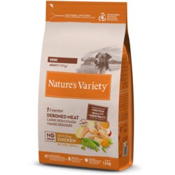 Nature’s Variety dog no grain mini adult chicken 1,5kg Cene