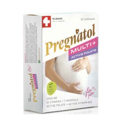 4U Pharma Pregnatol Multi + Active Folate kapsule Cene
