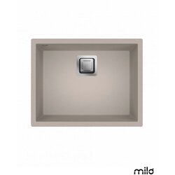 Milo Granitna sudopera Qubus 56x44cm Pure sand sifon 90 Cene