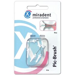 Miradent Pic-Brush, refill kit, white 6er Cene
