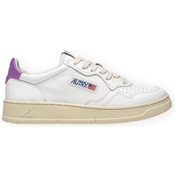 Autry Nizke superge Medalist Low W - Leat/White/Dberry Bela Cene