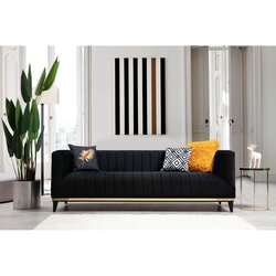 Atelier Del Sofa trosed Bellino - crna Cene