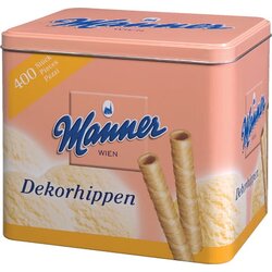 Manner Dekorativne vafelj palčke - 850 g Cene