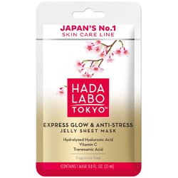 HADA LABO tokyo express glow & anti stress maska za lice Cene