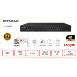 9 Kanalni mrežni snimač (NVR) 4K PRO Serija do 12MP Cene