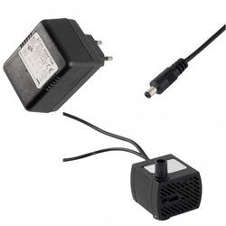Sobna fontana sa LED rasvjetom 47,8 cm WF02 braon Cene