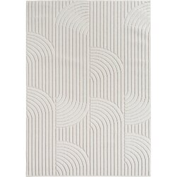 Ay Yildiz RAVNO TKANA PREPROGA HELIX 160/230 cm tkano krem barve Cene