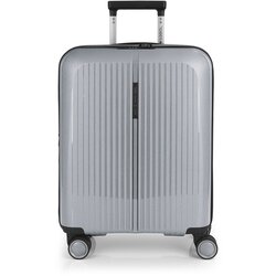 Gabol brooklyn mali (kabinski) kofer proširivi | srebrna | polipropilen 16KG123922S Cene