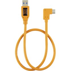 Tethertools USB kabel USB-A vtič\, USB-C® vtič 0.50 m oranžna 90° kotni desno TET-CUCRT02-ORG, (20425706) Cene