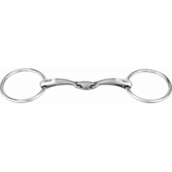 Sprenger SATINOX brzda, Loose Ring Snaffle 14 mm Double Jointed - Stainless Steel Cene