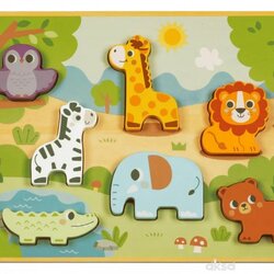 CUTE&COOL- Cute&Cool drvena igračka umetaljka div. životinje Cijene
