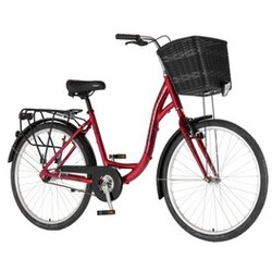 Venssini bicikl fashion grace 26" alu 18" v-brake kontra 155-178cm (s/m) crveni 1262094 Cene