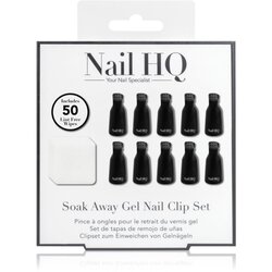 Nail HQ Soak Away Gel Nail Clip Set set za uklanjanje gel i akrilnih noktiju Cene