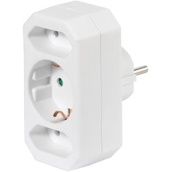 Vivanco 3-fach Schuko / Euro Adapter Cene