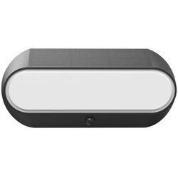 LAVIDA Solarna vanjska zidna LED svjetiljka (25 cm, Senzor pokreta, 5 W, Plastika, Plastika, Neutralno bijelo, Crna) Cijene