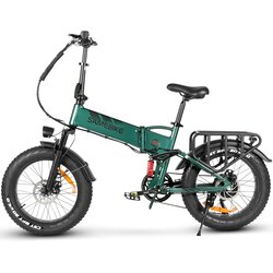 Samebike Zložljivo električno kolo RS-A02 Pro, 15Ah odstranljiva baterija, zelena, (5000036371) Cene