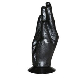 All Black analni dildo Hand Cene