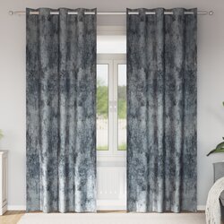 vidaXL Zavjese od Baršuna 2 kom s Očima Srebrnaa siva 245x140 cm Cijene
