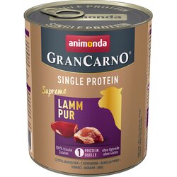animonda GranCarno Adult Single Protein Supreme 24 x 800 g - Jagnjetina Cene