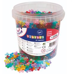Playbox barvnih in prozornih plastičnih kroglic, 2200 kosov Cene