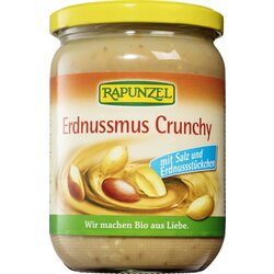 Organski bio arašidovo maslo crunchy, s soljo - 500 g Cene