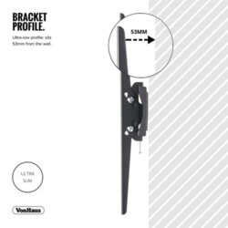 Vonhaus 26-55'' nagibni TV stenski nosilec do 40kg Cene