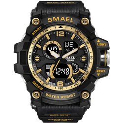 SMAEL KA-23813 sat - Crna / Zlatna KP23813 Cene