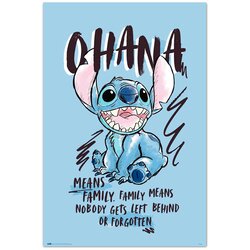 Grupo Poster Stitch Ohana, 91,5 x 61 cm Cijene