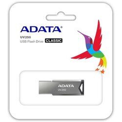 Adata USB Memory stick Adata 64GB UV250 2.0 Silver Metal Style AUV250-64G-RBK Cene