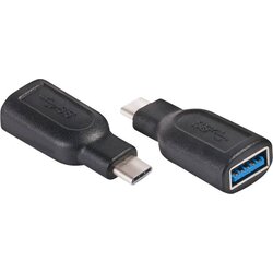 Club3d USB 3.0 Adapter [1x USB vtič C - 1x USB 3.0 vtičnica A] črna (20427563) Cene