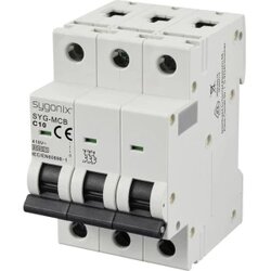 sygonix SY-6441080 SYG-MCB 3P/C10/6KA zaštitna sklopka za vodove 3-polni 10 A 415 V/AC Cene