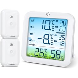 BRIFIT digitalni termometer za hladilnik in zamrzovalnik z 2 senzorjema Cene