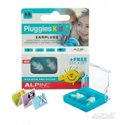  Čepki Za Ušesa - Za Otroke - Pluggies Kids Earplugs Alpine - Par Cene